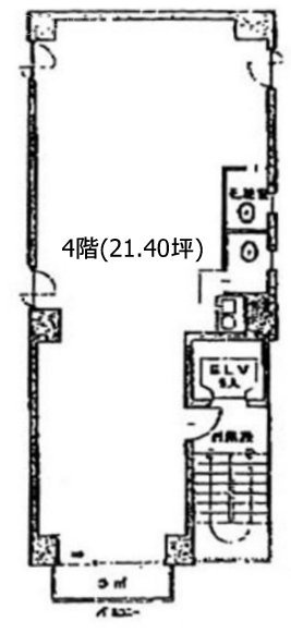 芝ビル4F 間取り図