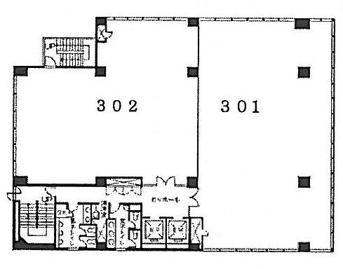 アズ品川ビル301 間取り図