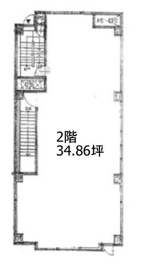 浅草ARM(雷門)ビル2F 間取り図