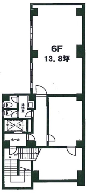 高田ビルA 間取り図