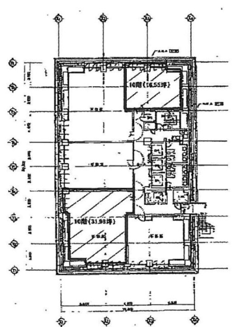 アーバンセンター新宿ビル10F 間取り図