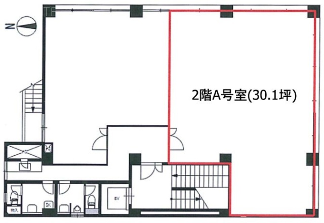 信交会ビルA 間取り図