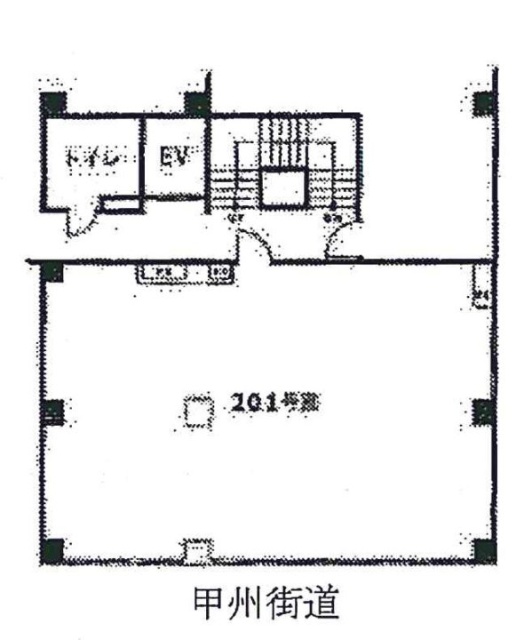 杉本ビル201 間取り図