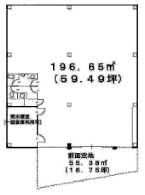 中嶋ビル1F 間取り図