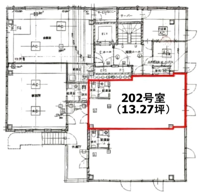 JK吉祥寺ビル202 間取り図