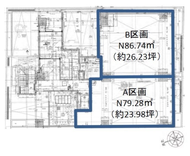 PRIME GARDEN銀座八丁堀A 間取り図