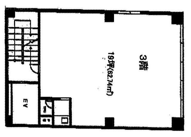 富士会館ビル3F 間取り図