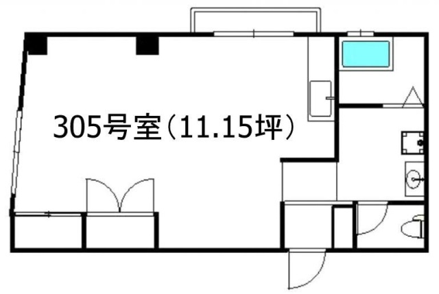 本郷春日マンション305 間取り図