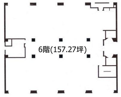 ONEST横浜西口ビル6F 間取り図