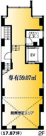 スタック池袋ビル2F 間取り図