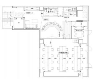 TWG日本橋イースト4F 間取り図