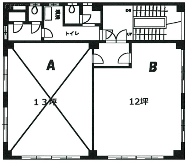 長谷川ビルB 間取り図