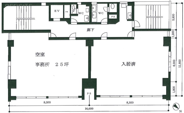 サンシビルAB 間取り図