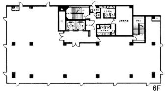 麹町ビル6F 間取り図