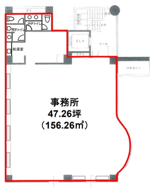 コルティーレ高田馬場8F 間取り図