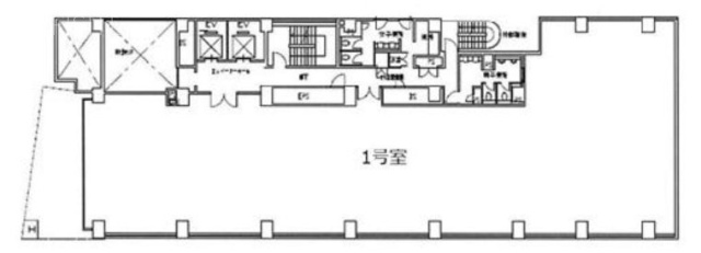 共同ビル室町1丁目801 間取り図