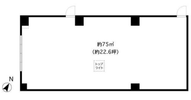 清桜ハイツB1F 間取り図