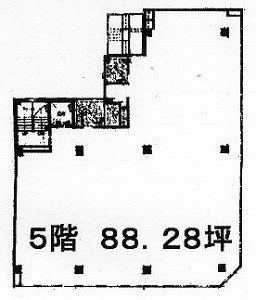 桂屋第2ビル5F 間取り図