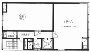 SKーⅡビルA 間取り図