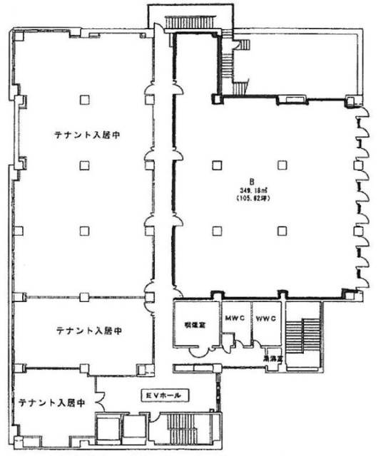 MK立川南ビルB 間取り図