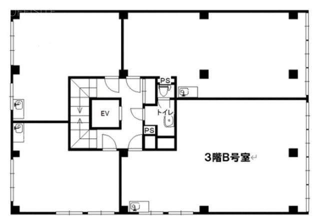 八重洲5の5ビルB 間取り図