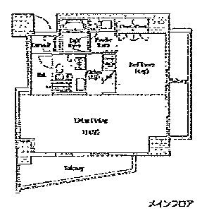 アジリア代々木J’sビル901 間取り図