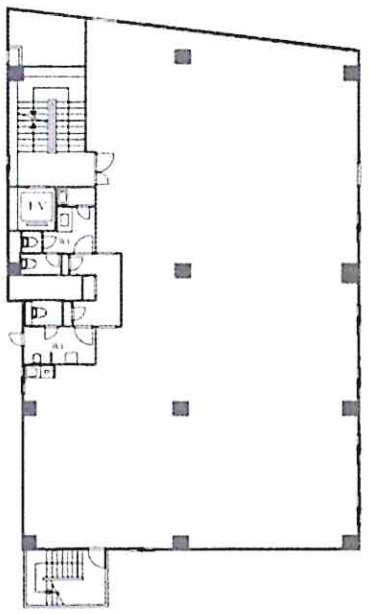 神宮前IKビル5F 間取り図