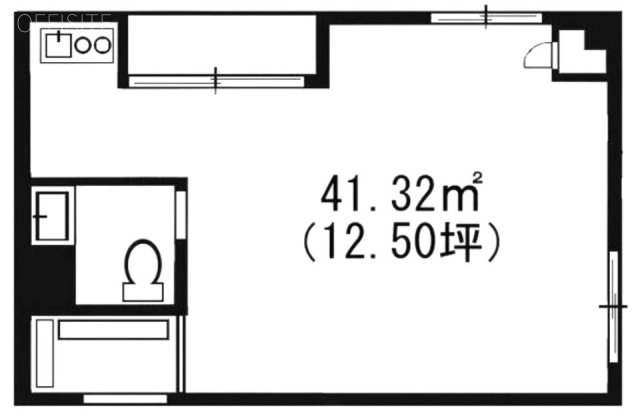 レオ赤坂ビルB 間取り図