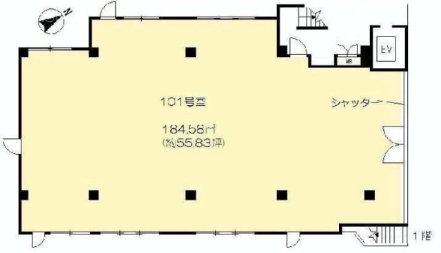 開国館ビル101 間取り図