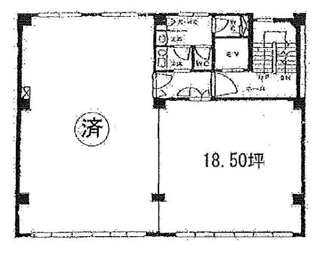 第2双葉ビル402 間取り図