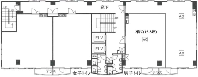 川合ビルC 間取り図