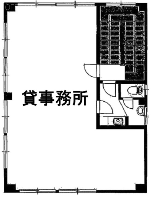千栄ビル2F 間取り図