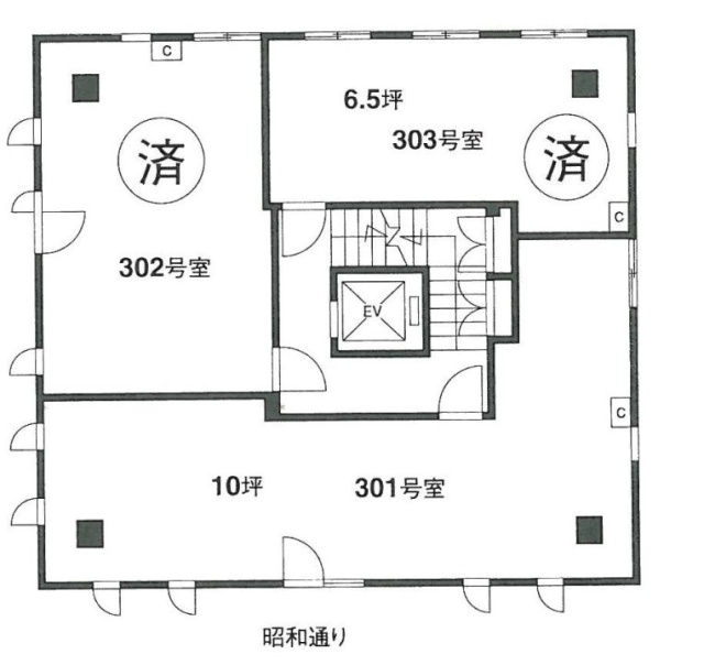 吉住ビル301 間取り図