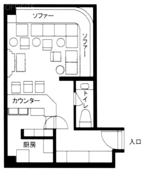 ニューロイヤルビル505 間取り図