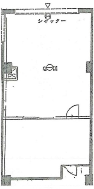 ガーデンヒルズ原木ビル1F 間取り図