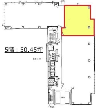 蒲田プライム5F 間取り図