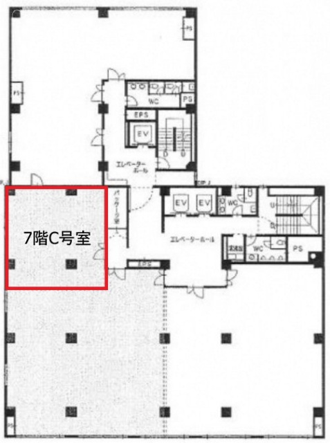 新宿柴田ビルD 間取り図