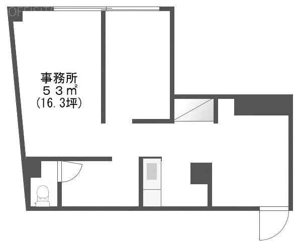 セードル新宿ハイツ101 間取り図