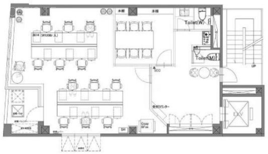 STRADA GINZA EAST5F 間取り図