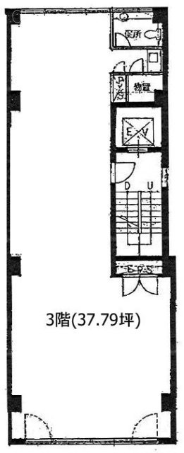 セーラー第3ビル3F 間取り図