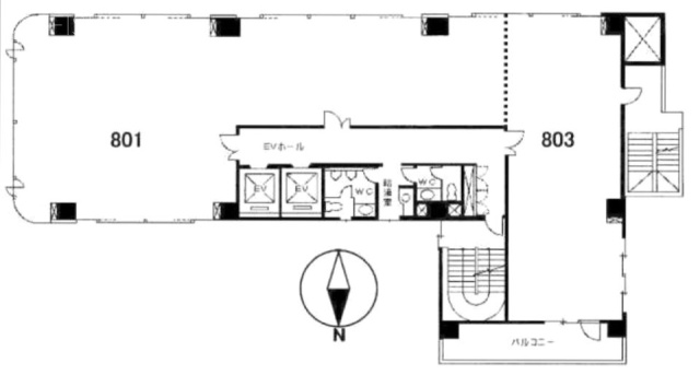 SMKビル803 間取り図