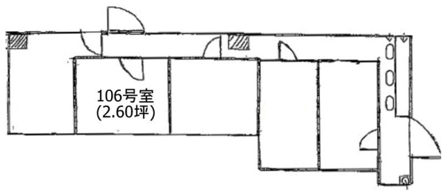 第一ライトビル106 間取り図