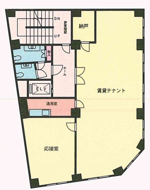 日紫ビル3F 間取り図