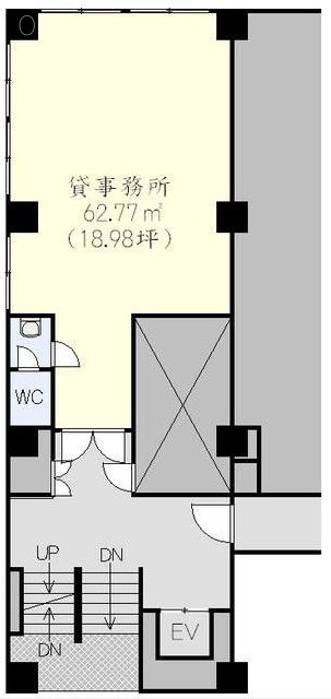 ユニオンビルヂング102 間取り図