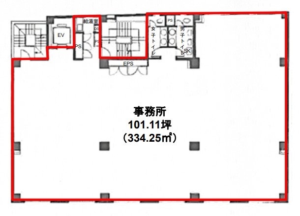 グローヴビル2F 間取り図