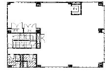 天現寺スクエアビル6F 間取り図