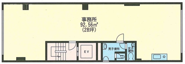 興信第一ビル4F 間取り図