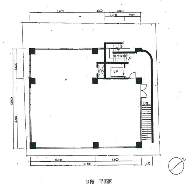 内田ビル2F 間取り図