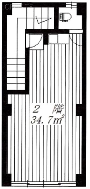 SUZUKIビル2F 間取り図