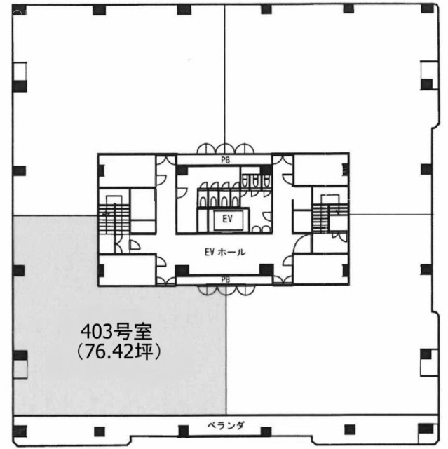 天幸ビル17403 間取り図